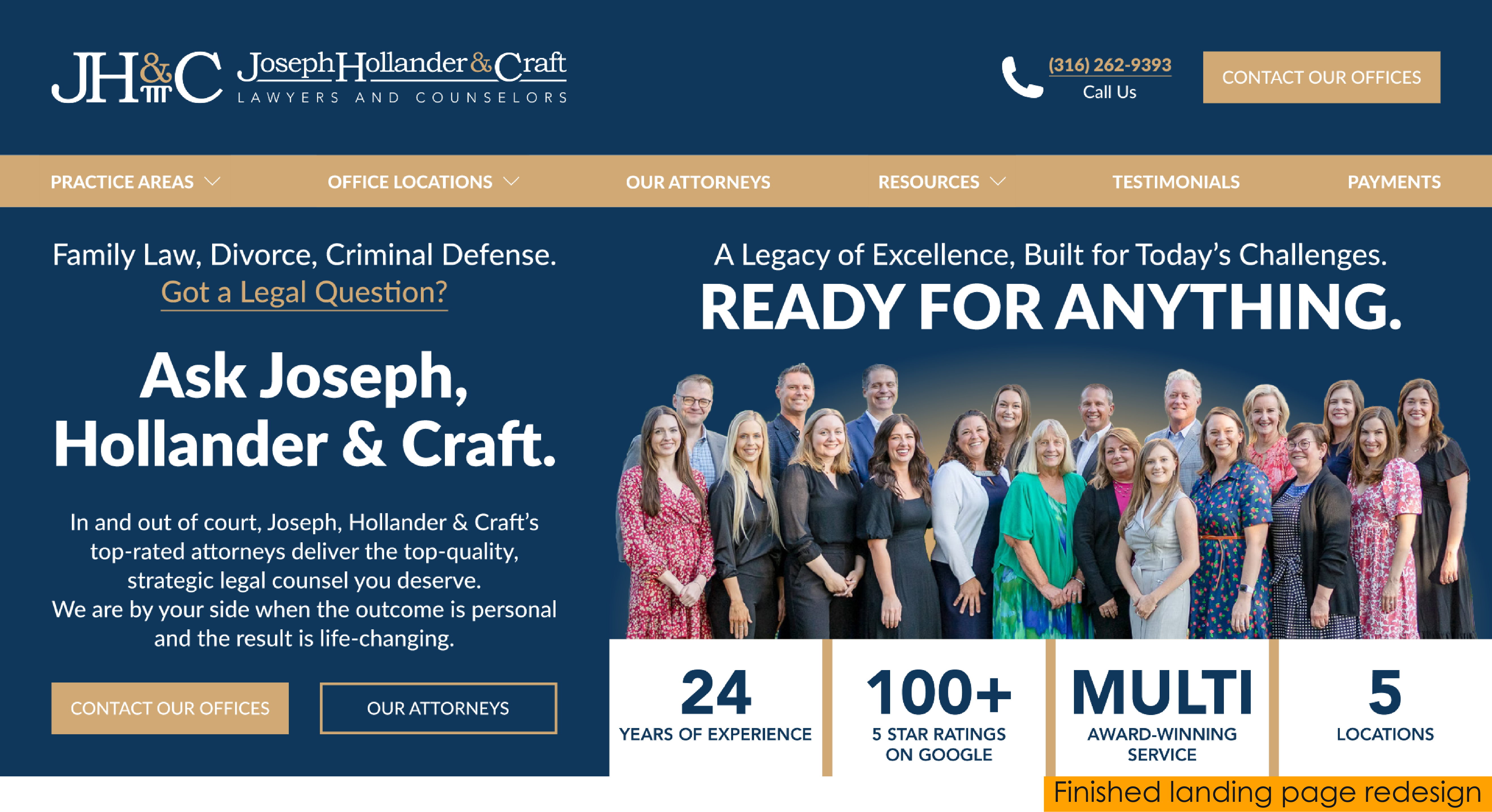 Website banner