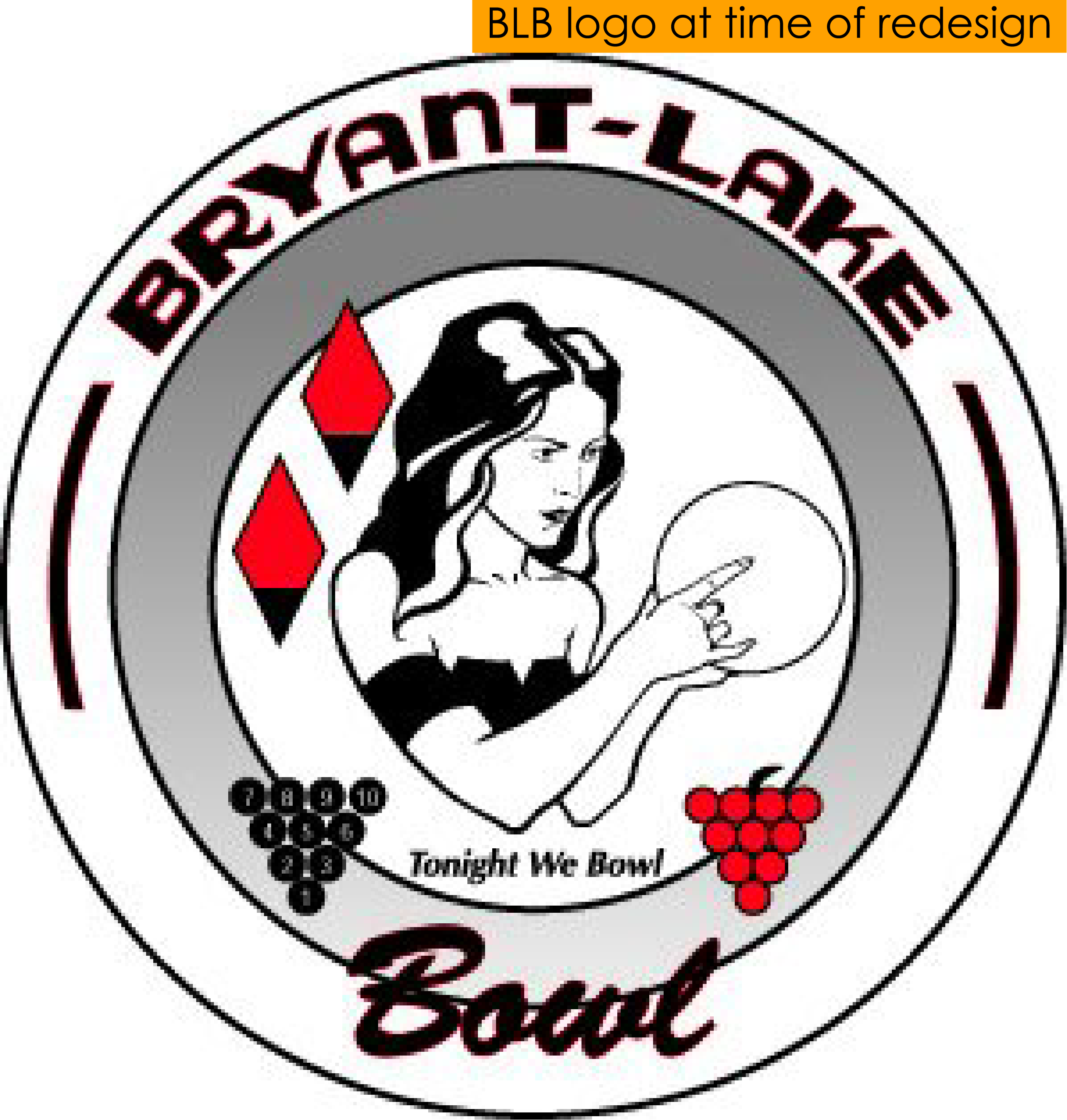 BLB logo at time of redesign