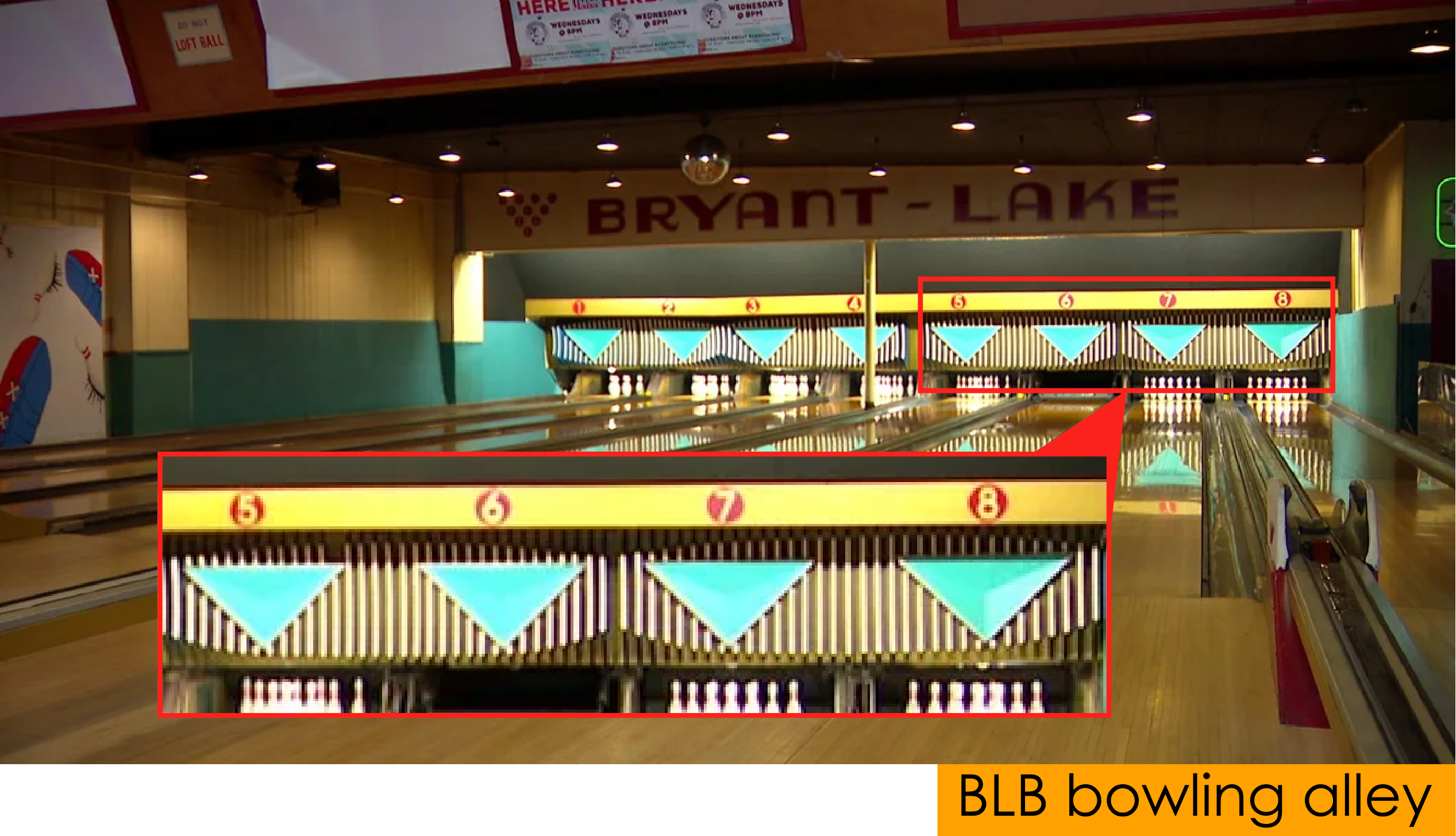 BLB bowling alley